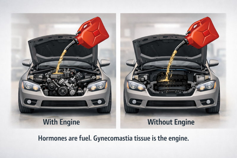 Can Gynecomastia Come Back if I’m Still on TRT or Finasteride?