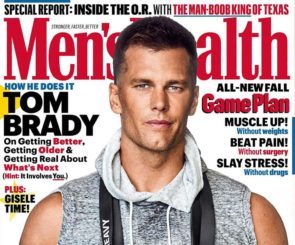 Men's health magazine cover